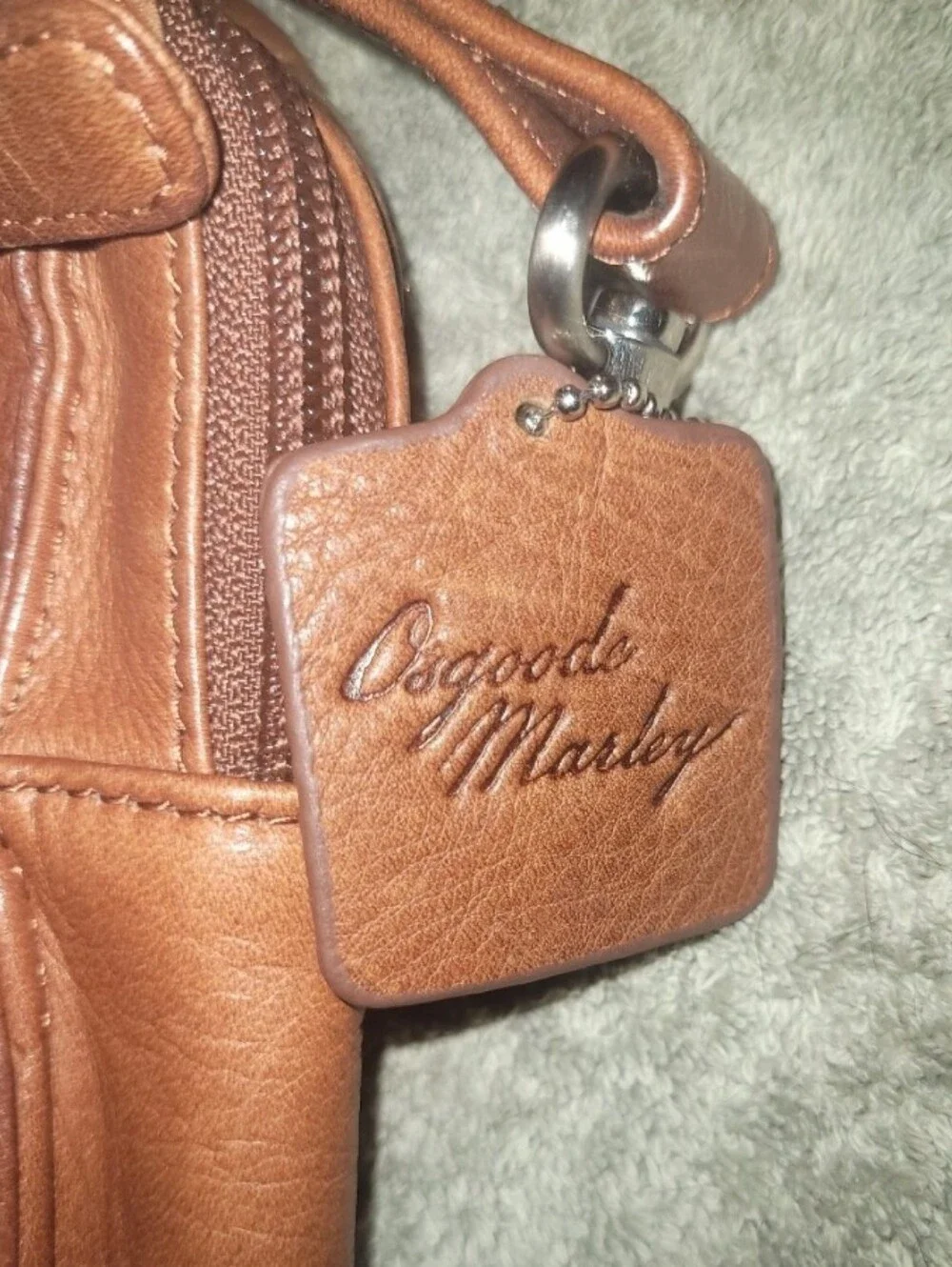 Osgoode Marley - Brown Leather Crossbody Shoulder Bag (for Men)